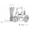 Linde gaffeltruck - LESU