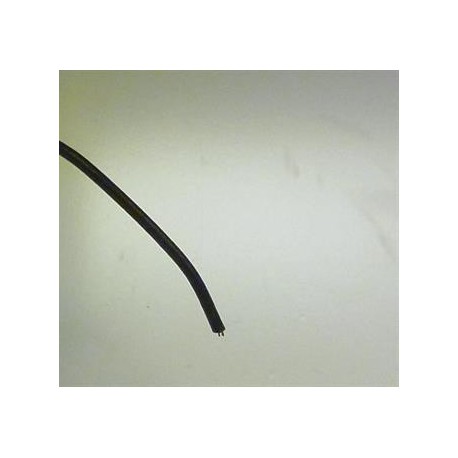 Sort kabel 0.22 mm
